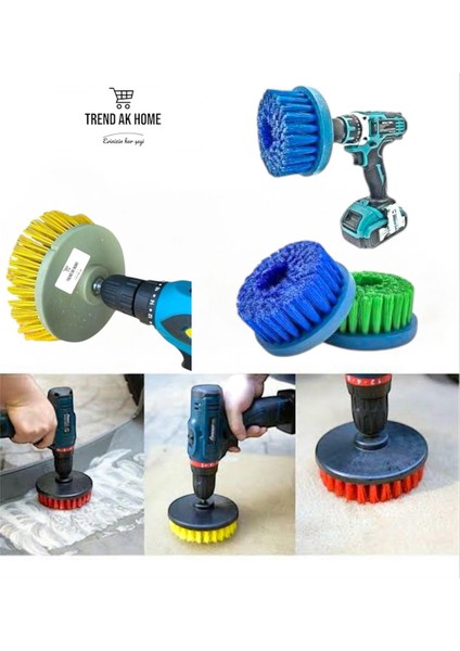 Matkap ve Motorlu Tırpan Halı Yıkama Aparatı ( Halı Yıkama Fırçası )