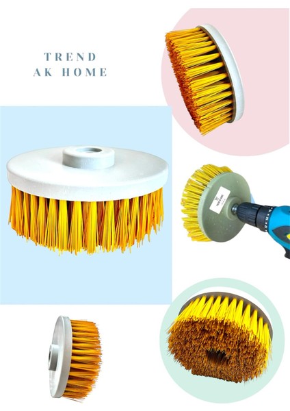 Matkap ve Motorlu Tırpan Halı Yıkama Aparatı ( Halı Yıkama Fırçası )