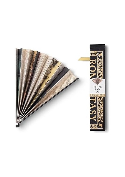 If Kitap Şeklinde Yelpaze Romantasy