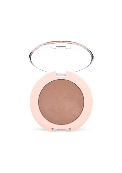 Rose Nude Look Matte Baked Eyeshadow-Caramel Nude 1 Paket