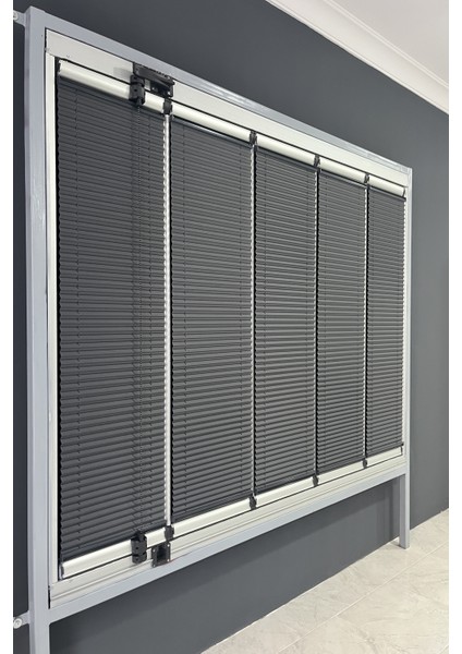 Katlanabilir Cam Balkon Plise Perde Antrasit (Kancalı Veya Vidalı Sistem) fiyatları