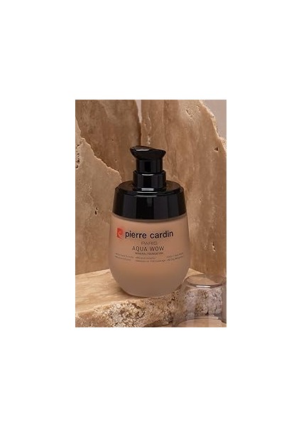 Pierre Cardin Aqua Wow Mineralli Su Bazlı Fondöten Medium Skin With Very Warm