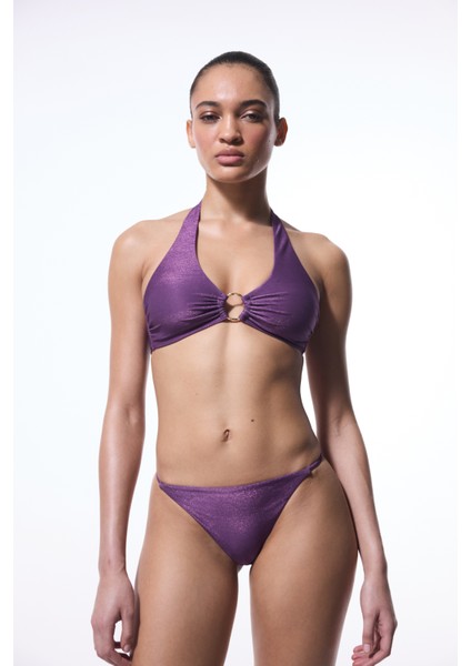 Mor Flora Super Brazilian Bikini Altı