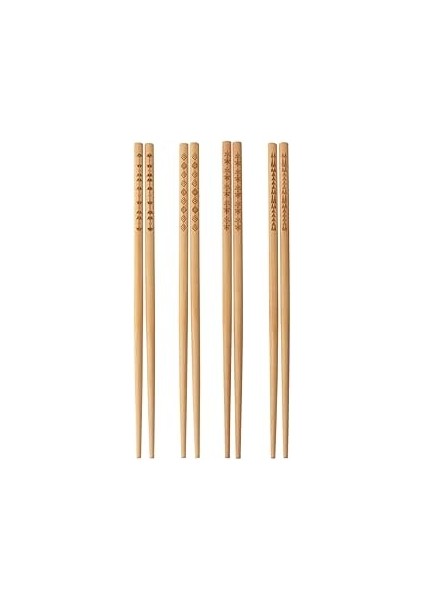 Antagen Trebent Yemek Çubuğu Çin Japon Yemek Çubuğu Chopstick 4 Adet x 1 Paket