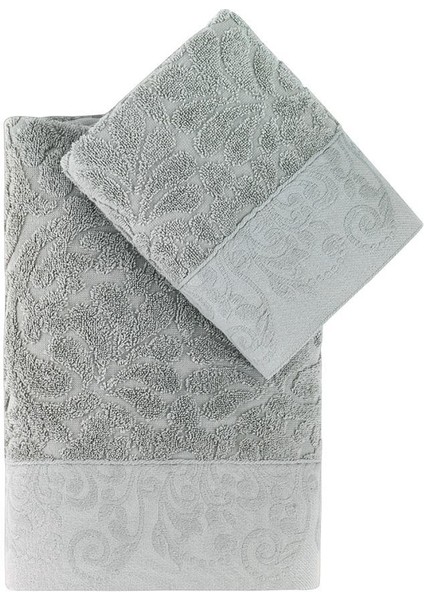 Cotton Jakarlı Novra Havlu Takımı 50X90 fırsatları