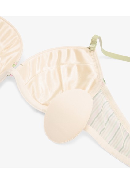 Broderie Wow Push Up Ekru Sütyen indirimleri