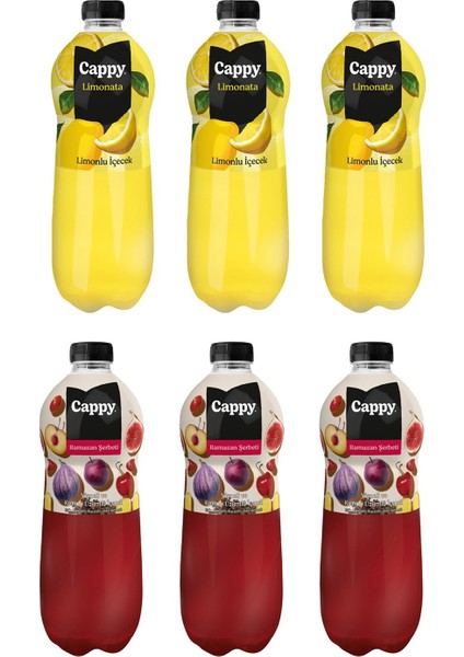 Limonata ve Ramazan Şerbeti 1 Lt 6 Lı Karma Paket