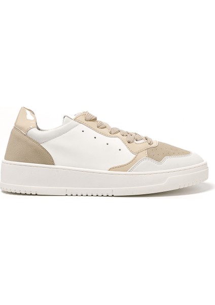 Kadın Sneaker ( Günlük) 115580CO Comart London 5580CO Beige Bianco