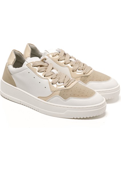 Kadın Sneaker ( Günlük) 115580CO Comart London 5580CO Beige Bianco modelleri