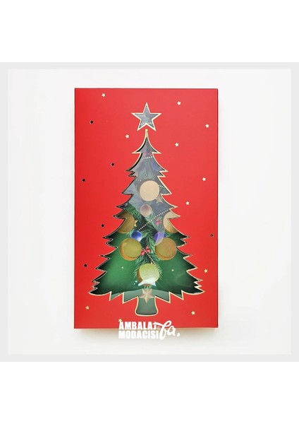 2025•13 Yeni Yıl Kutusu - New Year Collectıon 10 Adet ( 16.5X29.5X3 cm )