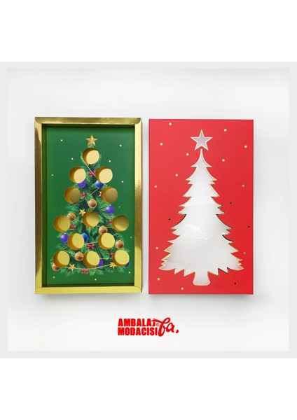 2025•13 Yeni Yıl Kutusu - New Year Collectıon 10 Adet ( 16.5X29.5X3 cm ) modelleri