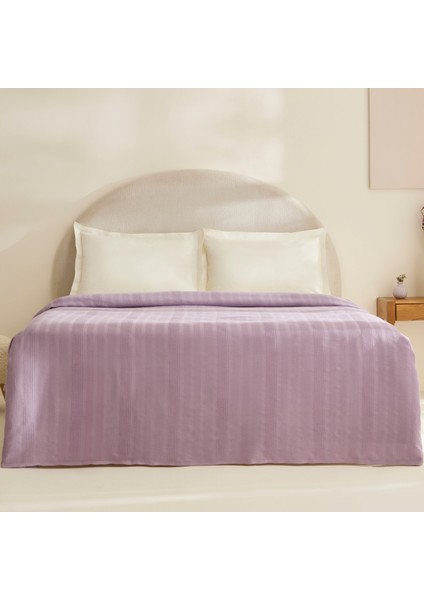 Layna Ecocell Çift Kişilik Tek Pike Lila