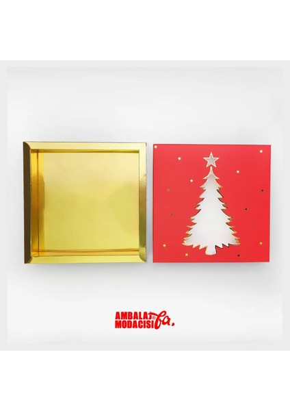 2025•9 Yeni Yıl Kutusu - New Year Collectıon 10 Adet ( 17.5X17.5X3 cm ) fiyatları