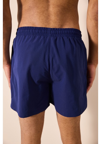 Navy Stripe Deniz Şortu