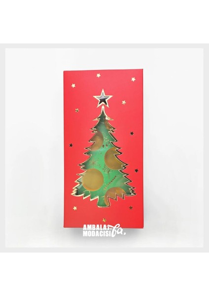 2025•6 Yeni Yıl Kutusu - New Year Collectıon 10 Adet ( 17.5x7.5x3 cm )