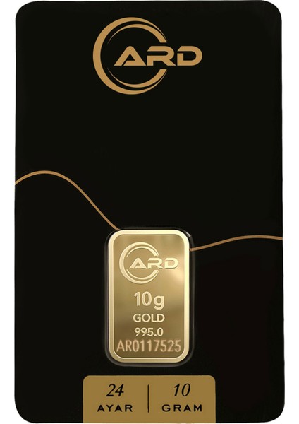 Ard 10 gr 995 24 Ayar Külçe Altın
