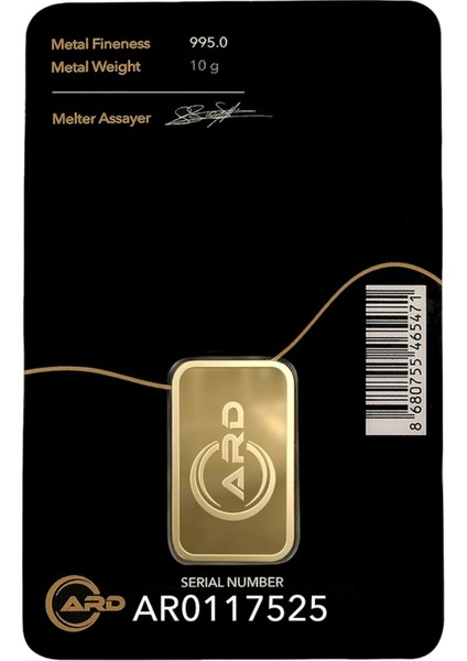 Ard 10 gr 995 24 Ayar Külçe Altın modelleri