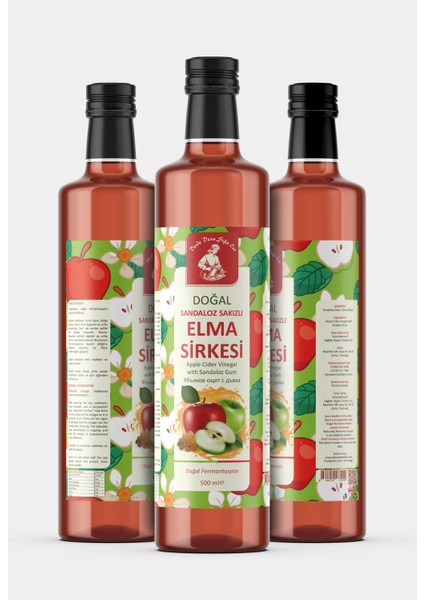 Sandaloz Sakızlı Elma Sirkesi 500 ml modelleri