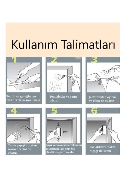 %05 Siyah Koyu Ton Cam Filmi 60CM