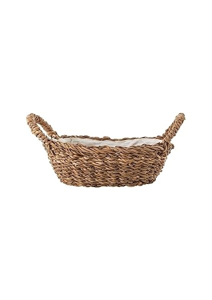 Concept Hasır Kulplu Sepet Oval 27 cm
