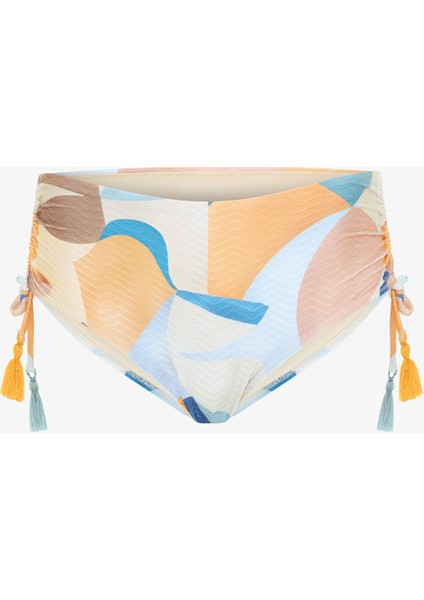 Misty Etnik Desen Boncuklu Yüksek Bel Bikini Altı