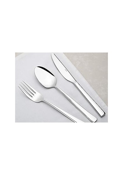 Deniz Sade 12 Adet Yemek Takımı