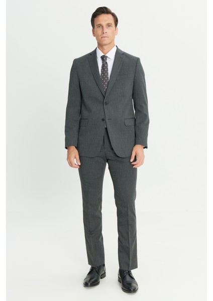 Slim Fit Dar Kesim Mono Yaka Takım Elbise fiyatları