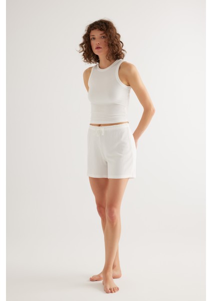 Kadın Modal Kaşkorse Şort modelleri