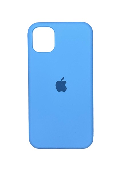 iPhone 11 Pro Uyumlu Mavi Lansman Içi Kadife Yumuşak Kılıf