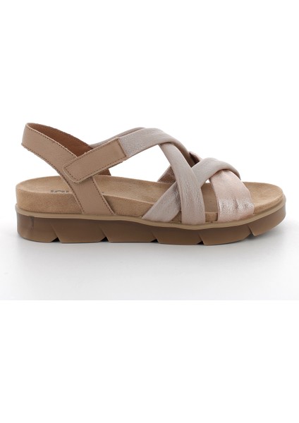 Kadın Sandalet 7668911 Igı&co Ddz 76689 Sı.nap.bott/fıo Champagne Carne fiyatları