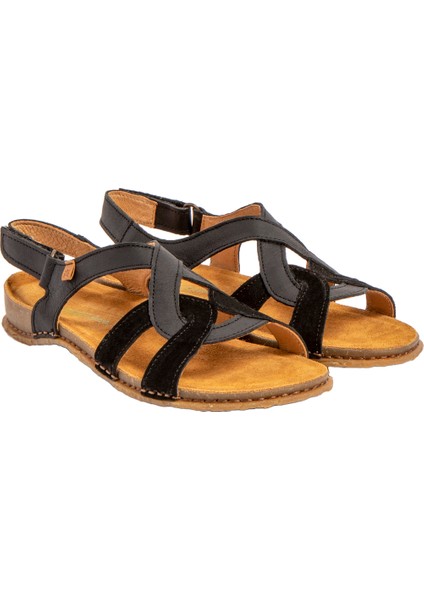 N275 Kadın Sandalet N5819 El Naturalista Wax Nappa-Sılk Black/panglao fiyatları