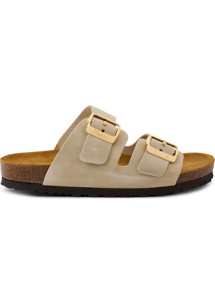 Kadın Terlik 17D8 Frau Velour-S Cappuccino (Taupe) fiyatları