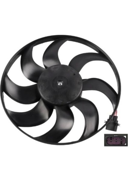 Fan Motoru Davlumbazsız – 6Q0959455AE Wisco - Volkswagen Polo Fabıa Ibıza 02 ve Sonrası Uyumlu