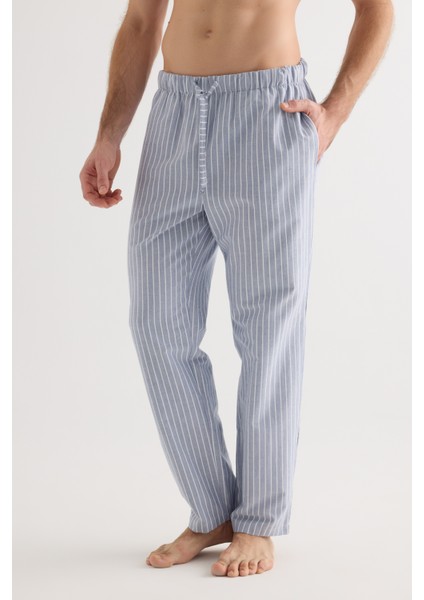 Erkek Dokuma Cepli Uzun Pantolon