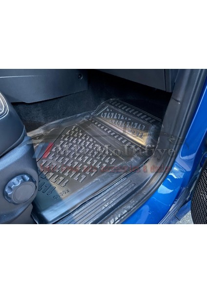 Volkswagen Amarok 3D Siyah Havuzlu Paspas 2023 ve Sonrası
