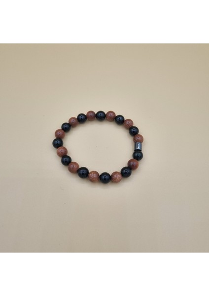 Yıldız Taşı Doğal Taş El Yapımı Bileklik