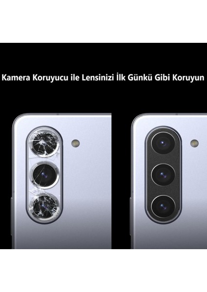 Samsung Galaxy S24 Fe Kamera Koruyucu 3D Temperli Cam modelleri