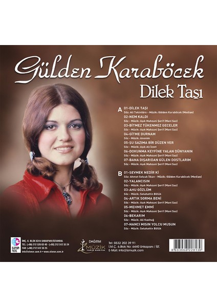 Gülden Karaböcek - Dilek Taşı (Renkli Plak)