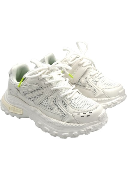 FY25-1959 Phlon Hafif Taban Bağcıklı Çocuk Spor Ayakkabı Beyaz fiyatları