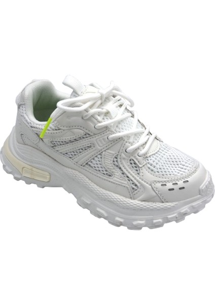 FY25-1959 Phlon Hafif Taban Bağcıklı Çocuk Spor Ayakkabı Beyaz indirimleri