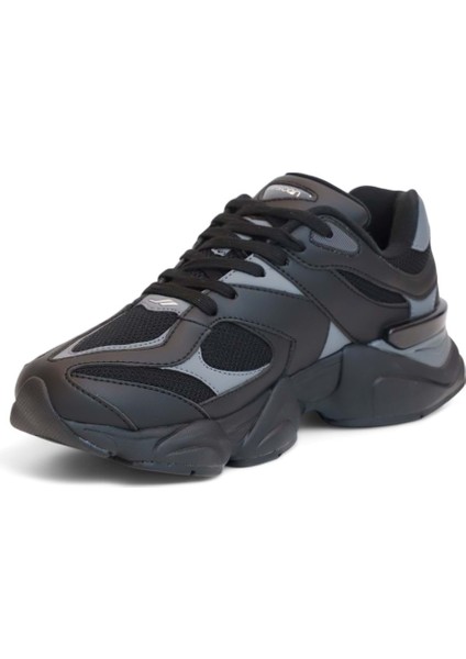 2079-GHOST Anatomik Tabanlı Genç Unisex Sneakers Ayakkabı - NKT02079-SIYAH-41 modelleri