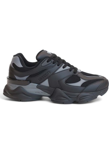 2079-GHOST Anatomik Tabanlı Genç Unisex Sneakers Ayakkabı - NKT02079-SIYAH-41 fırsatları