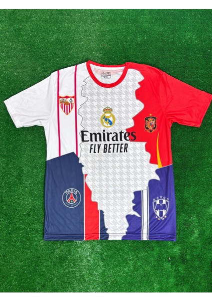 Sergio Ramos 4 Özel Tasarım Tüm Klüpler Mix Forması