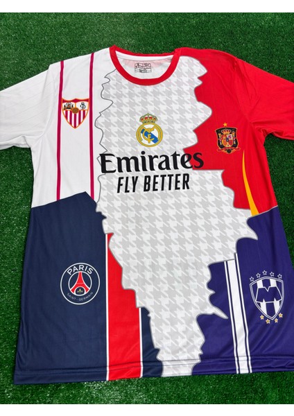 Sergio Ramos 4 Özel Tasarım Tüm Klüpler Mix Forması modelleri