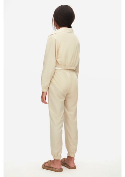 38823 Kız Çocuk Krem Frozen Gömlek modelleri