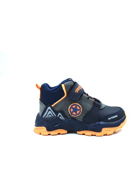 022 Termo Kaymaz Taban Suya Dirençli Çocuk Bot Laci Turuncu