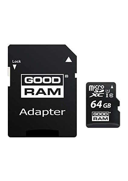 64GB Microsd Kart - Class 10, Uhs-I U1, M1AA-0640R12