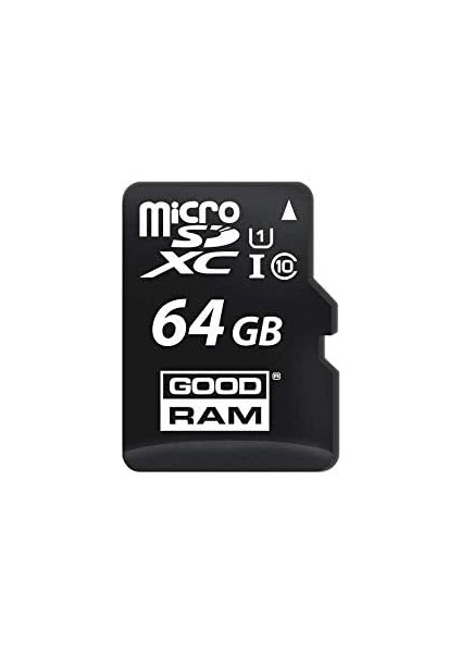 64GB Microsd Kart - Class 10, Uhs-I U1, M1AA-0640R12