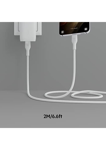 Boostcharge Flex Silikon USB Tip C - C Kablo (2m/6,6ft), Usb-If Sertifikalı Güç Dağıtımı Pd Hızlı Şarj Kablosu fiyatları