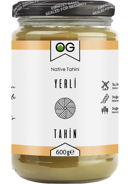 Yerli Taş Değirmen Tahin 600 gr